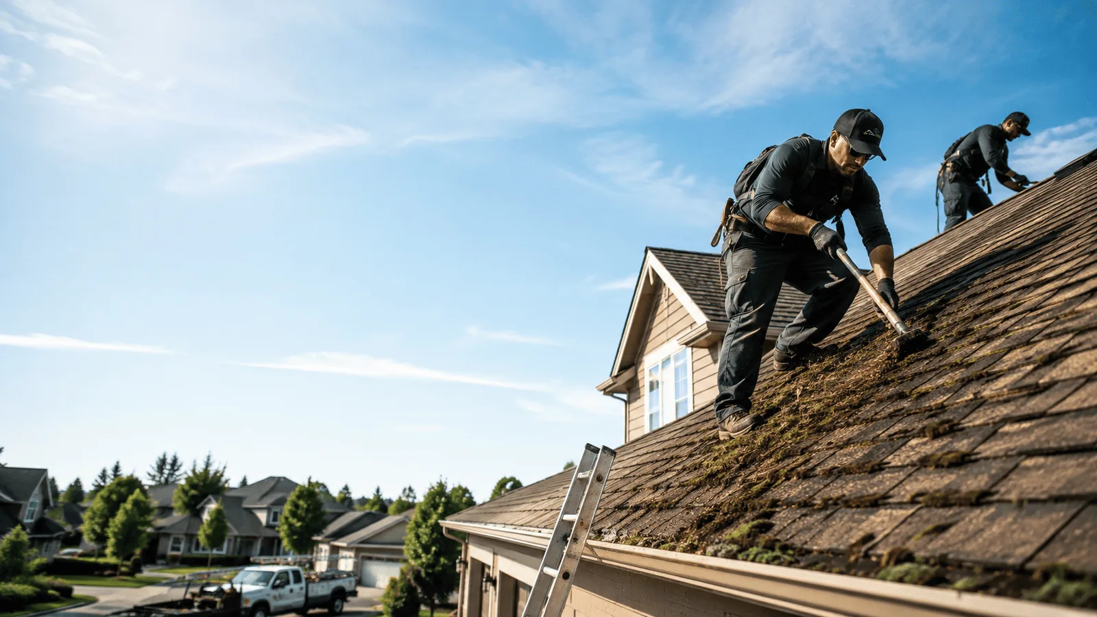 Roof Moss Removal in Rochester, NY near me